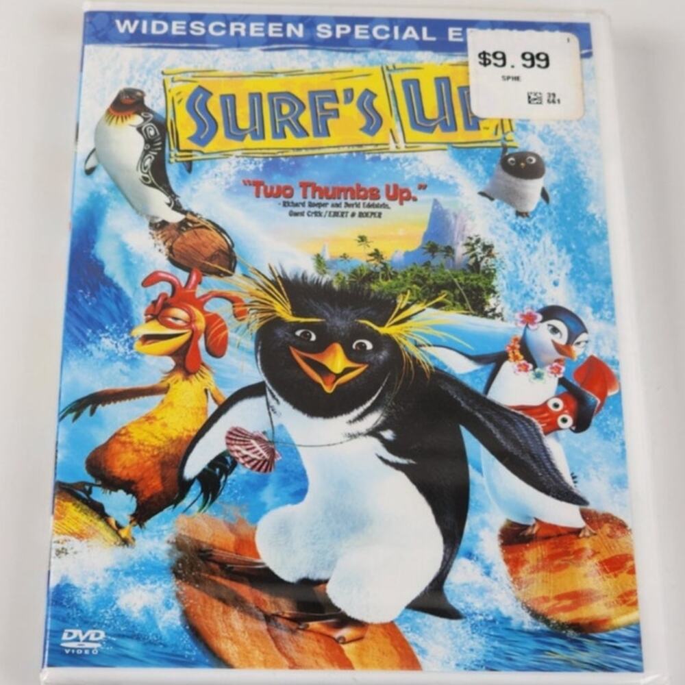 Surf's Up (Sony Pictures Widescreen Film 2007 Animated Sealed) Movie DVD